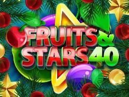 Fruits and Stars 40 Christmas game screenshot